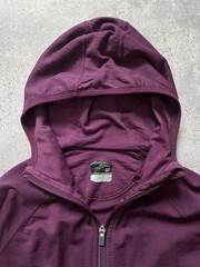 Icebreaker Atom Merino GT Women’s Jacket Hooded Size S Full Zip Long Sleeve Wool
