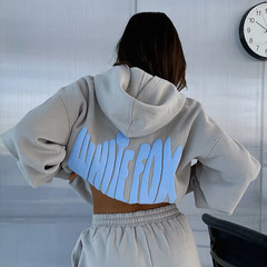 TOP SELLER White Fox Archive 6.0 Oversized Hoodie Dove Fleece Pullover Women’s