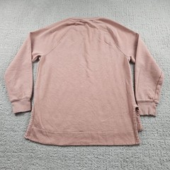 Universal Thread Sweatshirt Womens S Pink Tunic Pullover Lined Pockets Fleece