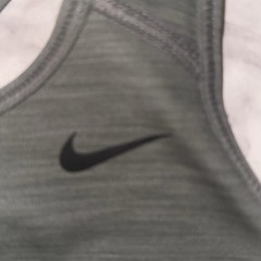 Nike Sport Bra Gray/Green NWOT Sz XS