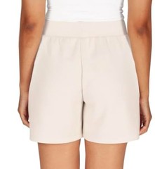 LazyPants Women’s Luxe Short, Cream, Size- M