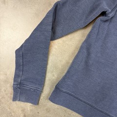 Hollister Hoodie Womens Small Blue Broken Zipper Surfer Girl Beach Preowned