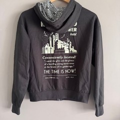 Disney Hollywood Tower of Terror Hotel Zip-Up Hoodie HTH Size Small
