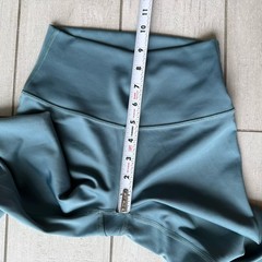 ALO YOGA Airlift 7/8 High Waist Leggings Size XS Teal Agate Active Athleisure