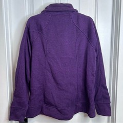 Avalanche Italian Purple Fleece Zip-Up Jacket. Size XL. NWT.