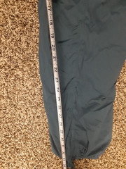 Lululemon Dance Studio II Pants Lined Relaxed High Rise Cinched Teal Womens M
