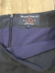 Montauk Tackle Co Off The Hook Skort Navy Performance Women’s Size 4 UPF 50+