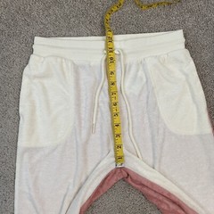 L*Space Back At It Pant Terry Joggers Primrose Cream M