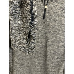 Nike Running Dri-FIT Quarter Zip Pullover Blue Heather Space Dye Womens Medium