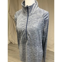 Layer 8 Pullover Quarter Zip Sz L Qwick Dry Gorpcore Athleisure Performance