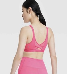 NWT Women’s All In Motion High Support Zip-Front Mesh Crossback Sports Bra, 44DD