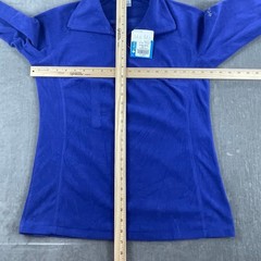 Columbia Womens Large Blue Arctic Air Fleece 1/2 Zip Pullover XL6624-516