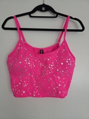 Victoria’s Secret Pink Active Bra size XXL Foil Stars