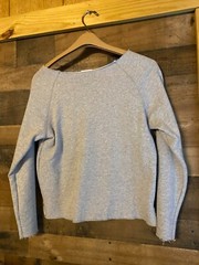 Planet Hollywood Orlando Sweatshirt VTG 1998 Womens Large Short V-Neck Sparkle