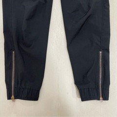 Albion Jetsetter Black Joggers Zipper Drawstring Athleisure Women’s XXS
