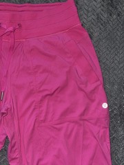 Lululemon Women’s Pink Dance Studio Mid-Rise Jogger Full Length Size 8