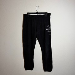 Victoria’s Secret Jogger Sweatpants Womens 33 Black Casual Tapered Pull On