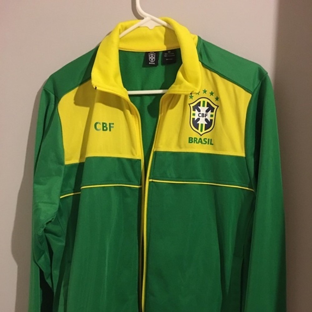 Women’s World Cup Brazil Track Jacket Médium Brazilian Soccer Team Jacket