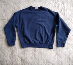 Vintage Champion Reverse Weave Sweatshirt Womens XL Cropped Honduras, dark blue