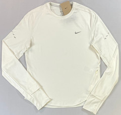 Women’s Nike Dri-FIT Swift Running Long Sleeve Shirt White HQ0503 Size Medium