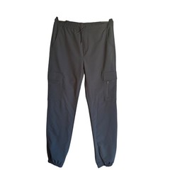 BOOM! Hard-To-Find Hollywood The Jean People Black Cargo Joggers XL