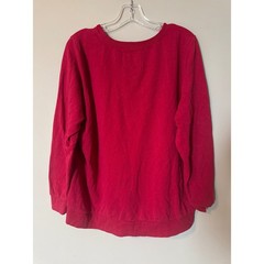 Coca-Cola Red Graphic Sweatshirt Pullover Crewneck Logo Size 1