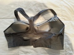 High Support Plus Size Gray Sports Bra Size 44DD New w/out tags