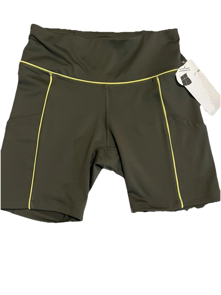 NWT Layer 8 Ladies Sz S Core Bike Short w/ Side Pocket