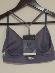 The North Face Summit Series Pro 120 Bralette Sports Bra S Lunar Slate Medium
