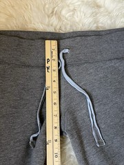 Vintage | rare Free People super low rise wide leg bootcut flare grey sweatpants