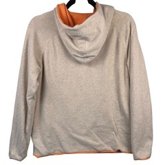 Hanna Andersson Hoodie Women’s Small Beige Cotton Long Sleeve Athleisure