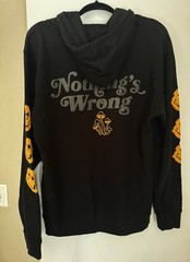 Brand New Happy Caps Comfortable Well Made Hoddie Sz. L Black- SOFT***