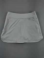 Macade Women’s Golf Skort Light Gray Solid Pull-On Skort Slim Fit Size M
