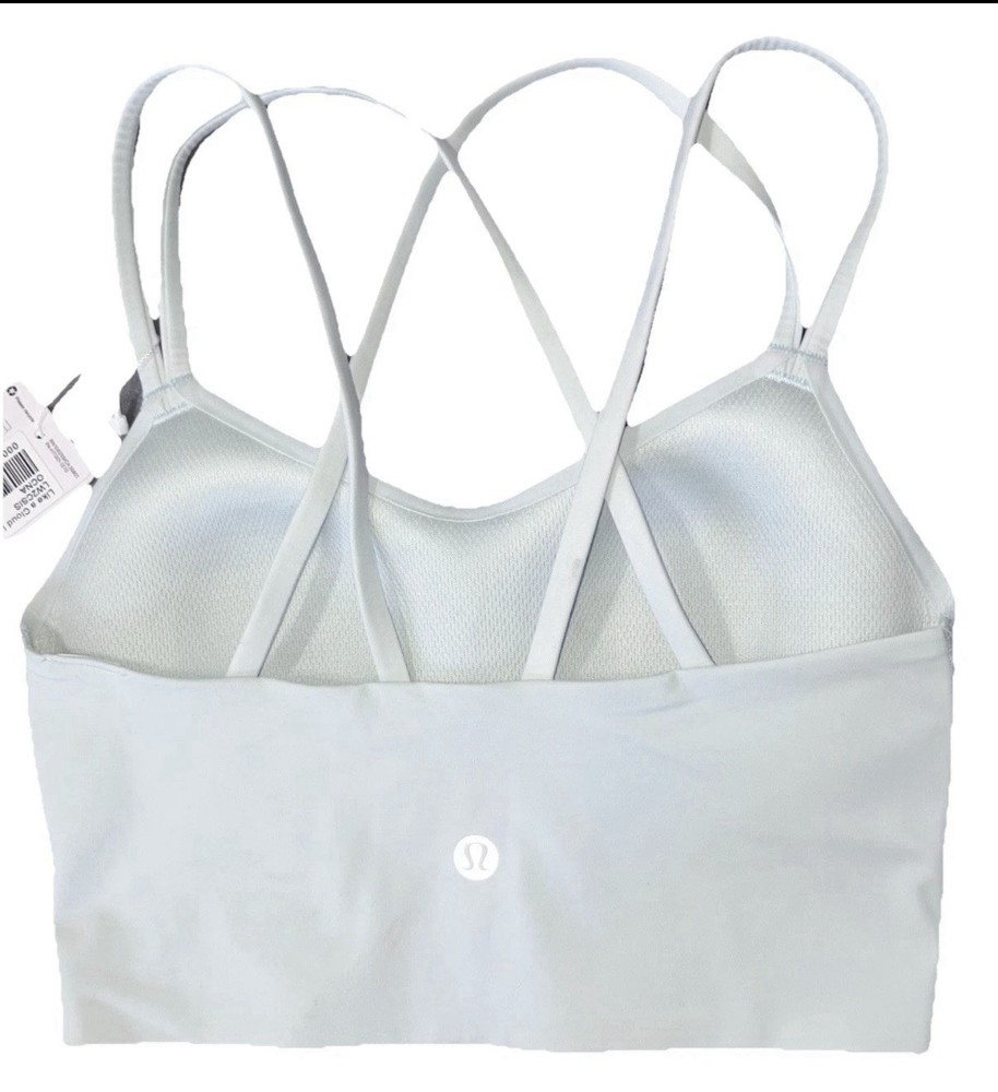NWT☀️LULULEMON☀️SIZE 2☀️LIKE A CLOUD BRA LONGLINE BRA B/C☀️OCEAN AIR BLUE☀️$68