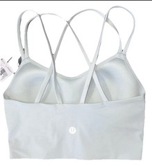 NWT☀️LULULEMON☀️SIZE 2☀️LIKE A CLOUD BRA LONGLINE BRA B/C☀️OCEAN AIR BLUE☀️$68