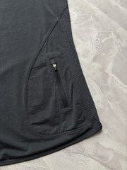 Icebreaker GT Merino Wool Performance T-Shirt Base Layer Gray Womens Size S