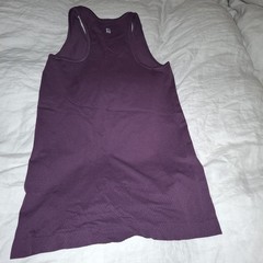 Sweaty Betty Small Gym Top Burgundy