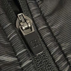 Club Ride Jacket Womens Large Gray Two Timer FW15 Quilted Fleece Cycling Hybrid