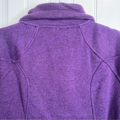 Avalanche Italian Purple Fleece Zip-Up Jacket. Size XL. NWT.