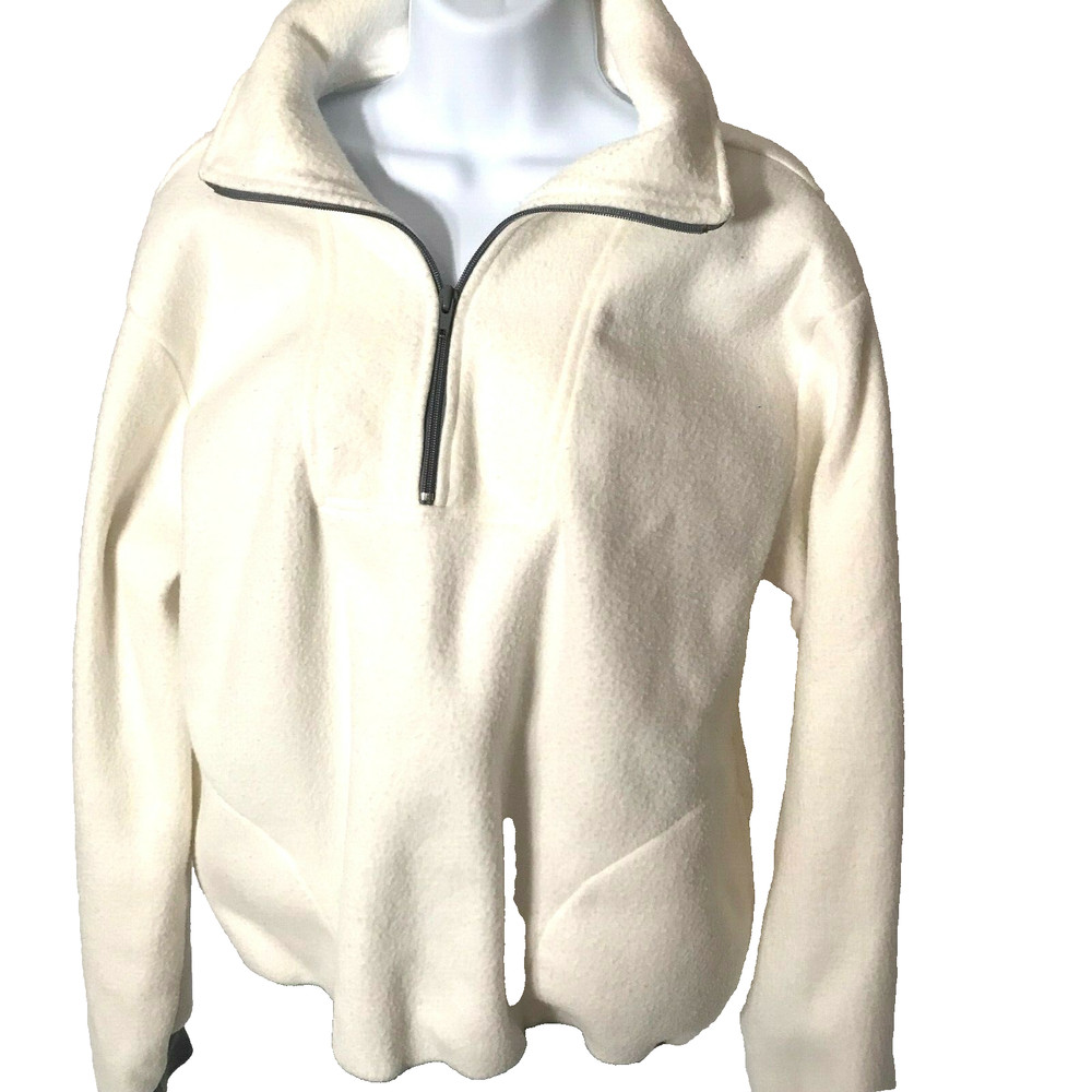Arctic Chill off white gray sweat shirt size L