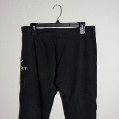 Victoria’s Secret Jogger Sweatpants Womens 33 Black Casual Tapered Pull On