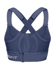 SHEFIT ULTIMATE Navy Sports Bra Size 2Luxe Supportive Fitness Activewear