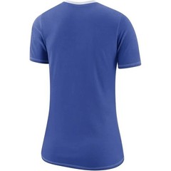 Nike Duke Blue Devils Womens Dri-FIT Cotton Ringer T-Shirt Blue CD1702-480 M