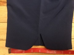 4 All By Jofit Women’s Navy Blue Capri Pants All Sport Activewear Snap Zip EUC 6