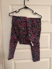 lululemon leggings size 4, multicolor. Worn once