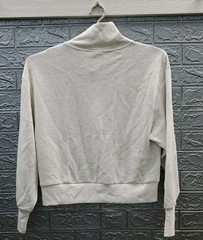 New Varley Doublesoft Davidson 1/2 Zip V Neck Supersoft Sweatshirt Size S