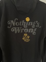 Brand New Happy Caps Comfortable Well Made Hoddie Sz. L Black- SOFT***