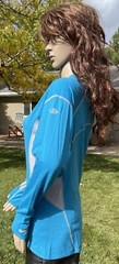 new ICEBREAKER GT 200 chase crew merino wool top baselayer slim fit womens LG