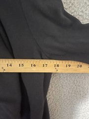 AllSaints Womens Dahlia Sweat Jacket Size Medium Black Adult Cotton Blend