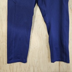 Layer 8 Womens Purple Track Capri 22″ Athletic Qwik-Dry Leggings Sz Medium Nwt